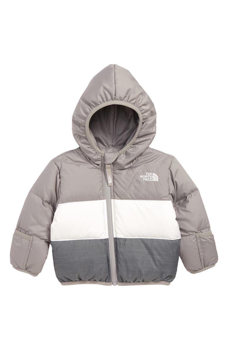 The North Face Moondoggy Water Repellent Reversible Down Jacket, Main, color, 