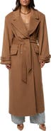JLUXLABEL Empire Double Breasted Longline Coat