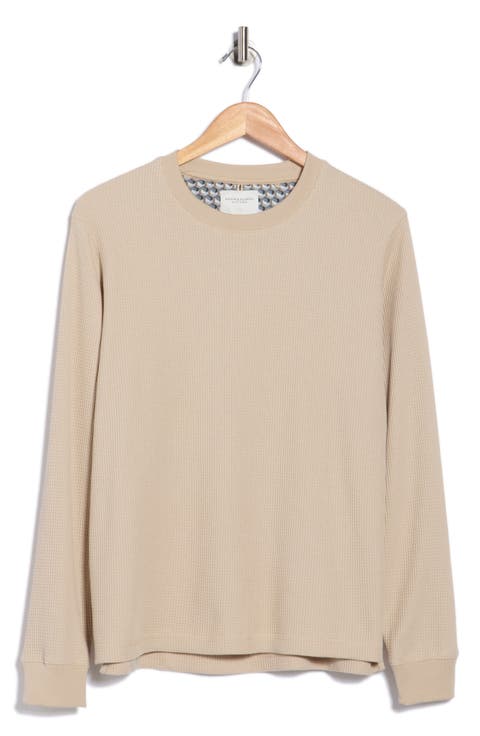 Waffle Stitch Crewneck T-Shirt