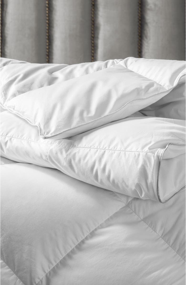 Togas Kaiser Mazurian goose down comforter, Alternate, color, White