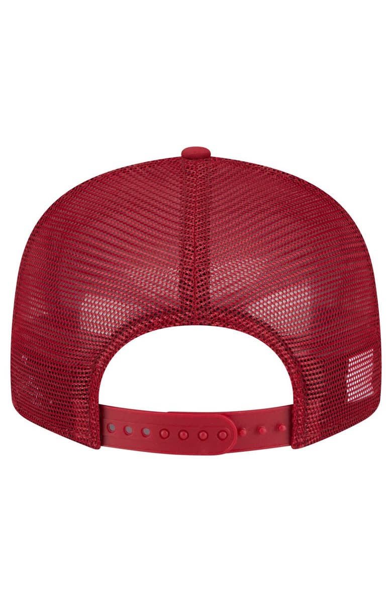 New Era Men's New Era Cardinal USC Trojans Split Panel 9FIFTY Snapback Trucker Hat, Alternate, color, Cardinal