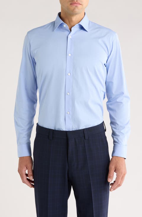 Valerio Modern Fit Cotton Dress Shirt