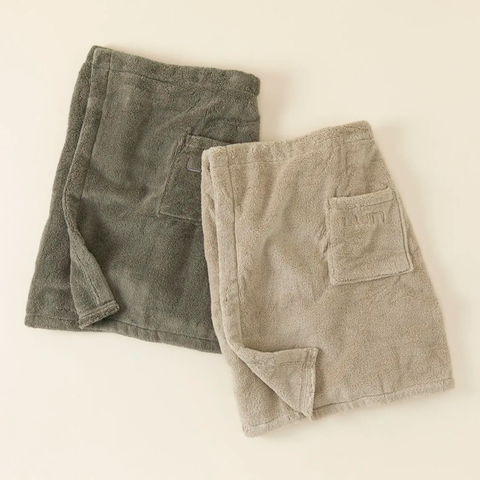 Turkish Cotton Men's Wrap Towel by Luin Living