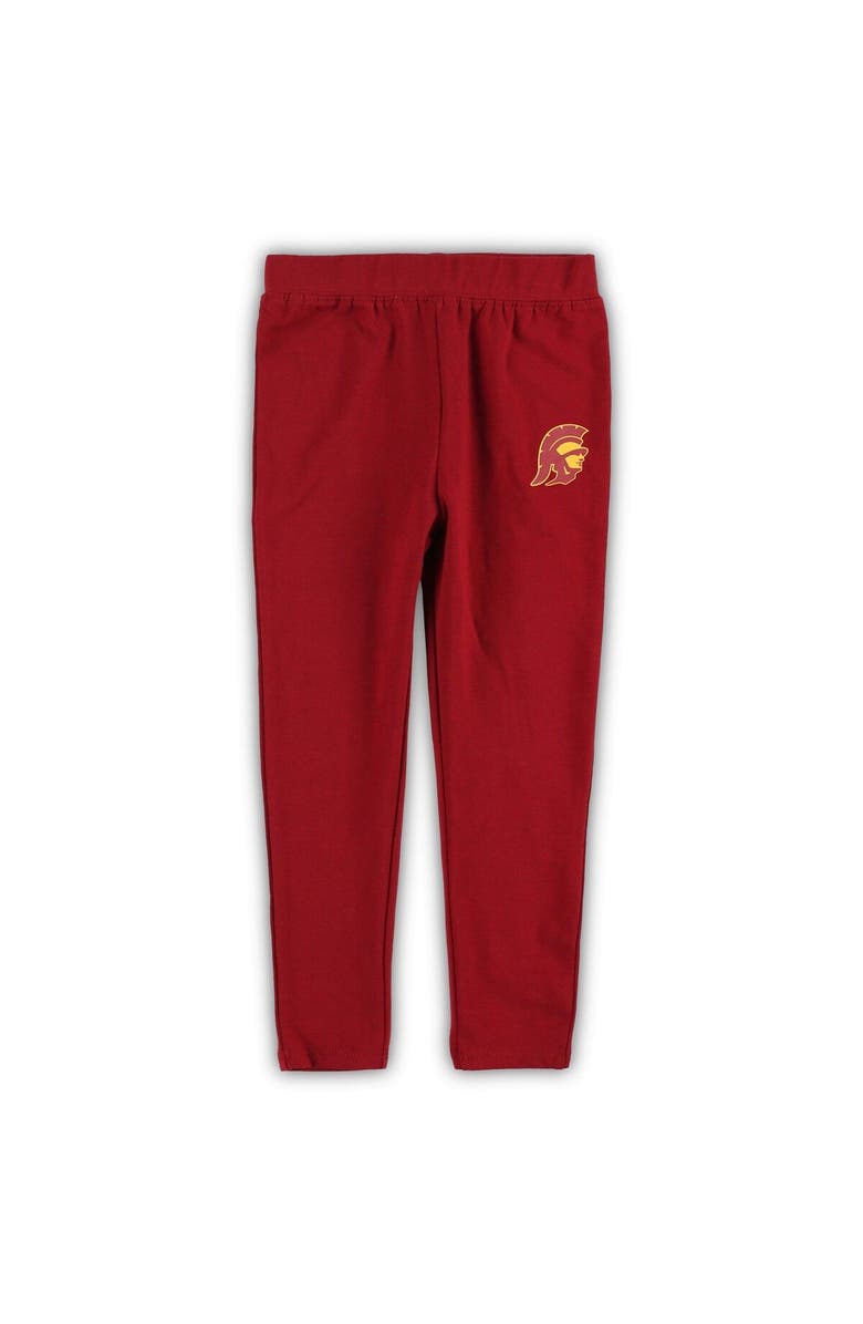 Outerstuff Toddler Gold/Crimson USC Trojans Forever Love Team T-Shirt & Leggings Set, Alternate, color, 