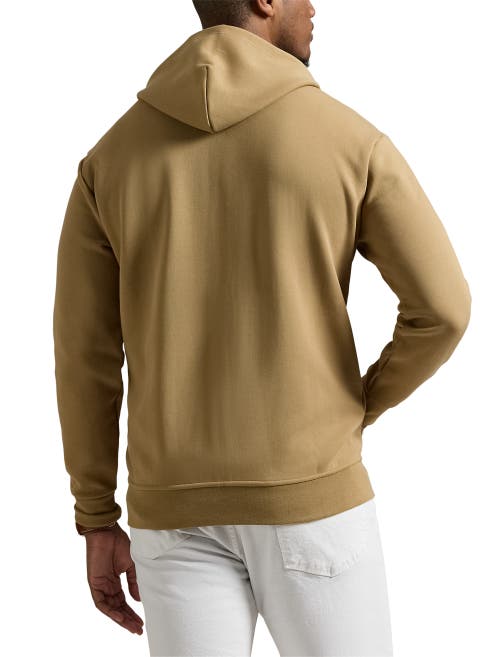 Polo Ralph Lauren Double-knit Full-zip Hoodie In New Bronze