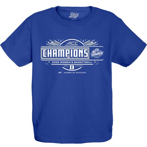 Blue 84 Basketball Conference Tournament Champions Locker Room T-shirt In Blue