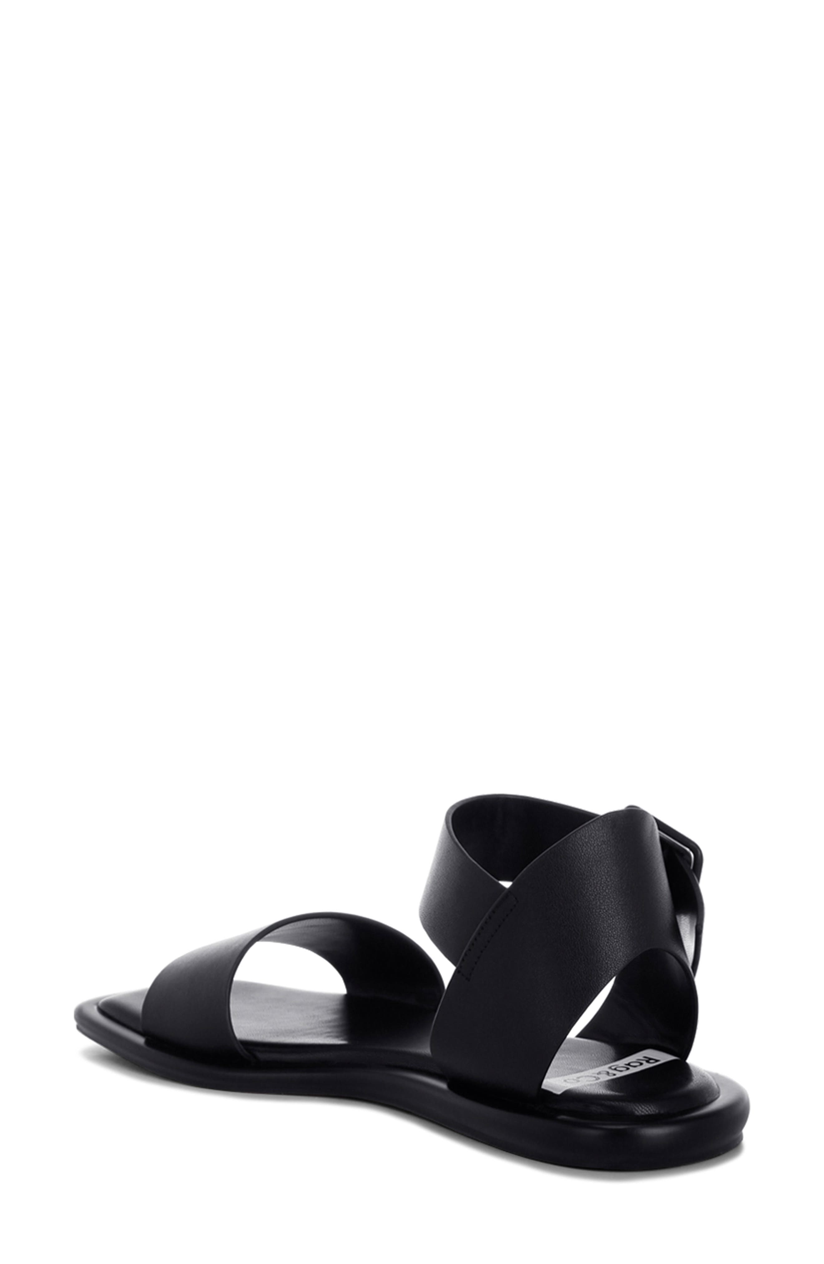 Tayana Sandal, Alternate, color, BLACK