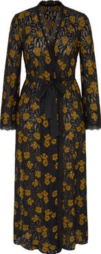 SAVAGE X FENTY Feline Floral Sleep Robe