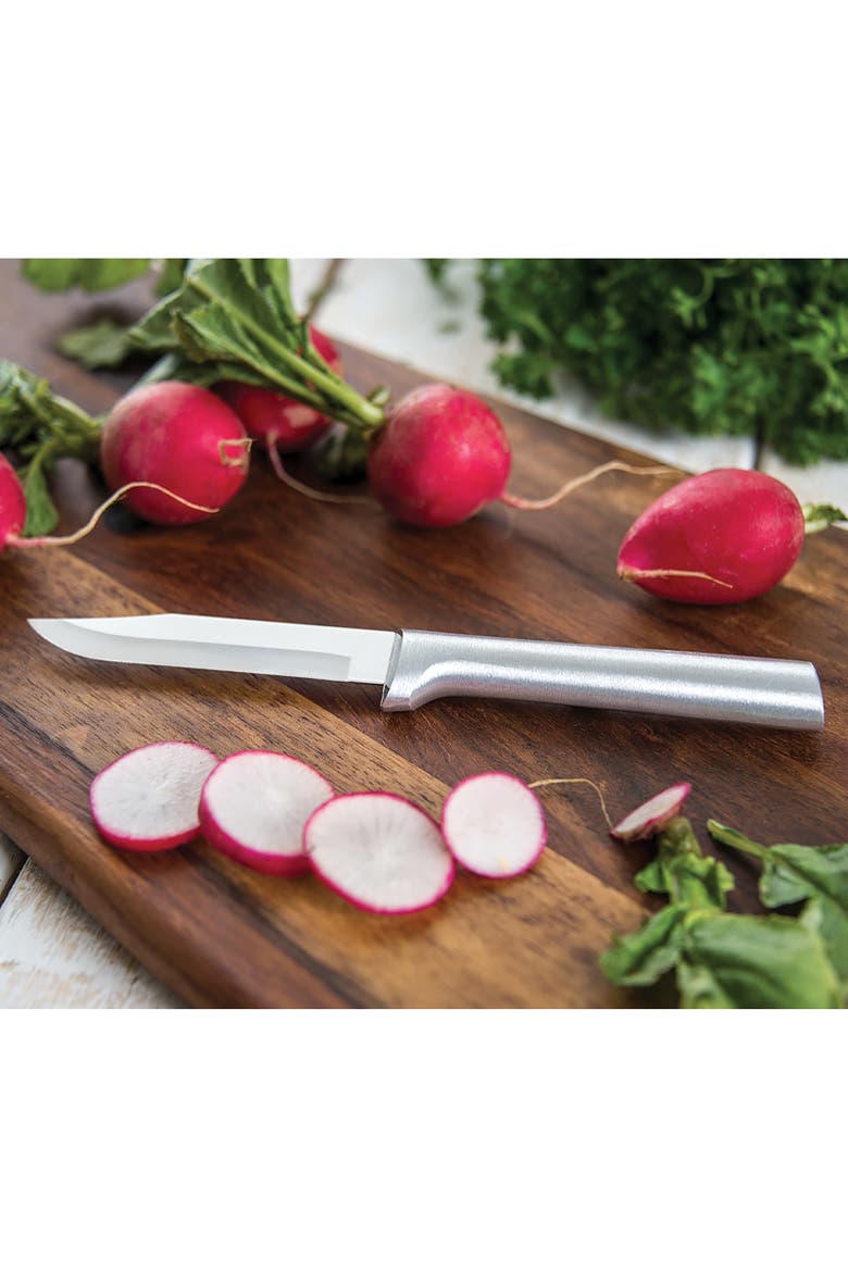 4 Piece Prepare then Carve Knife Set with Gift Box, Alternate, color, Silver