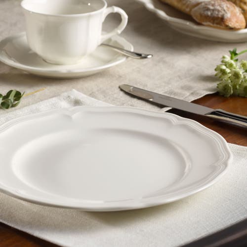 Villeroy & Boch Manoir Salad Plate In White