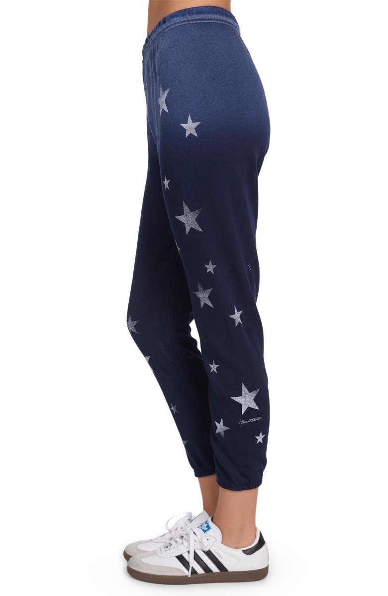 Lauren Moshi Alana Vintage Stars Sweatpants, Alternate, color, Navy Ombre