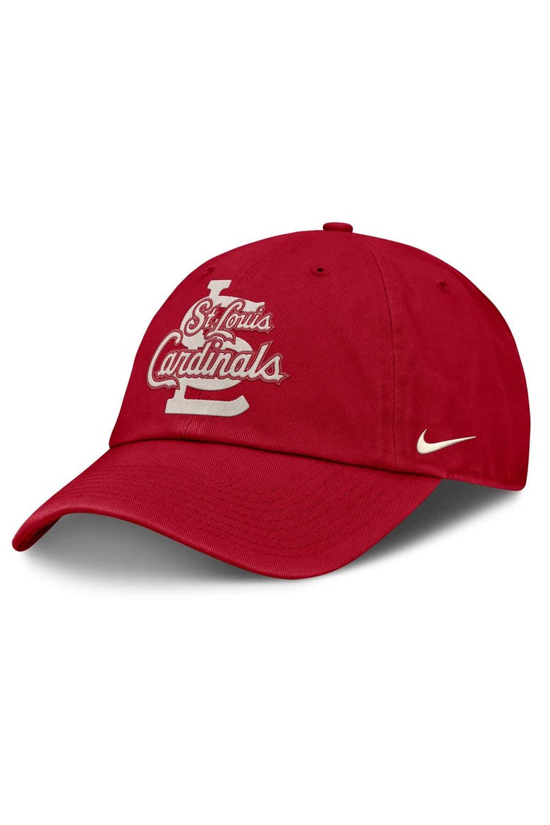Men's Nike Red St. Louis Cardinals Statement Club Adjustable Hat, Main, color, Red