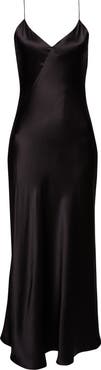 Eleventy Silk Satin Slipdress