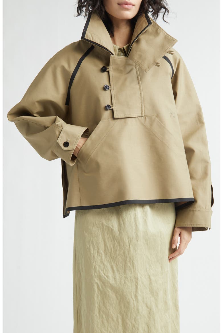 Fisherman Overcoat, Main, color, KHAKI BEIGE