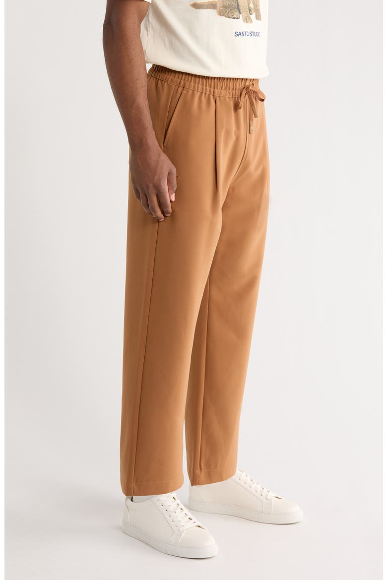 Veloce Cotton Neoprene Track Pants, Alternate, color, TAN