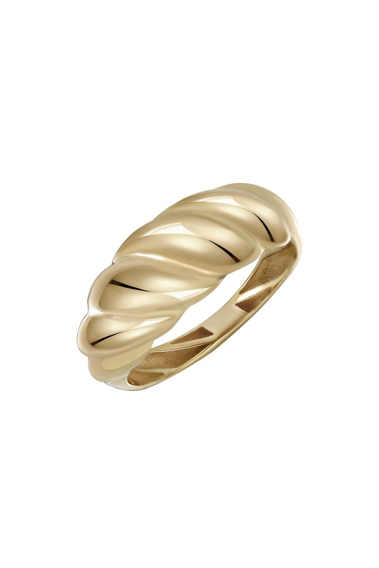 14K Gold Stacking Ring, Main, color, 14K YELLOW GOLD