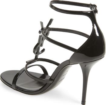Cassandra YSL Logo Sandal