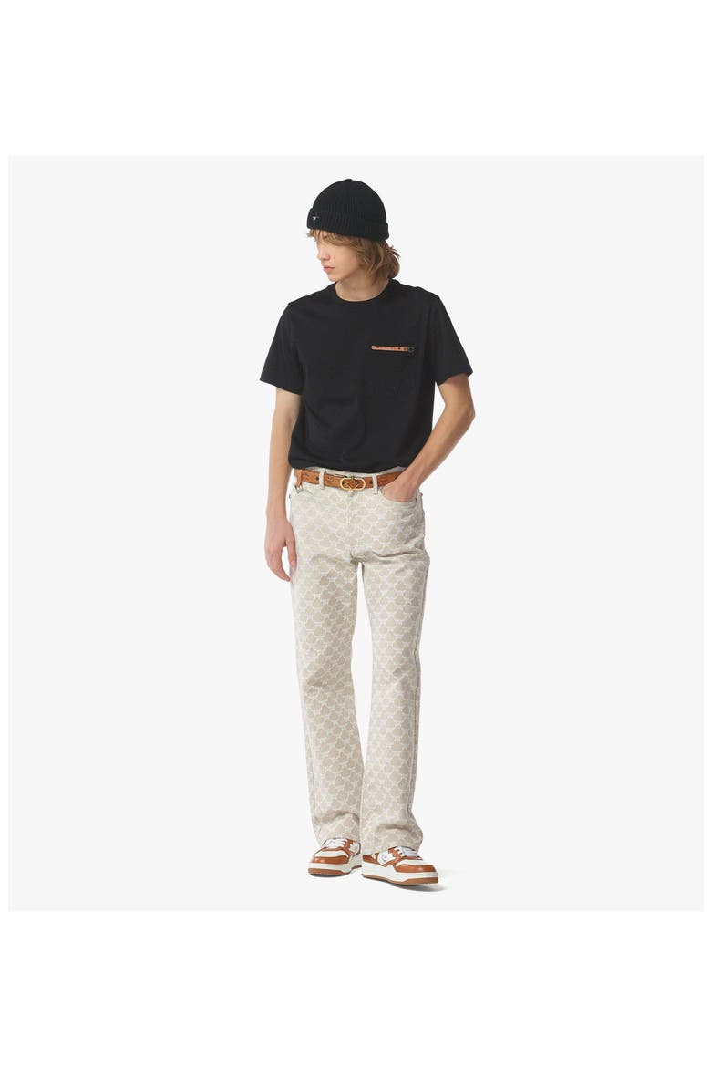 Silket Logo T-Shirt With Zip Pocket, Alternate, color, Black