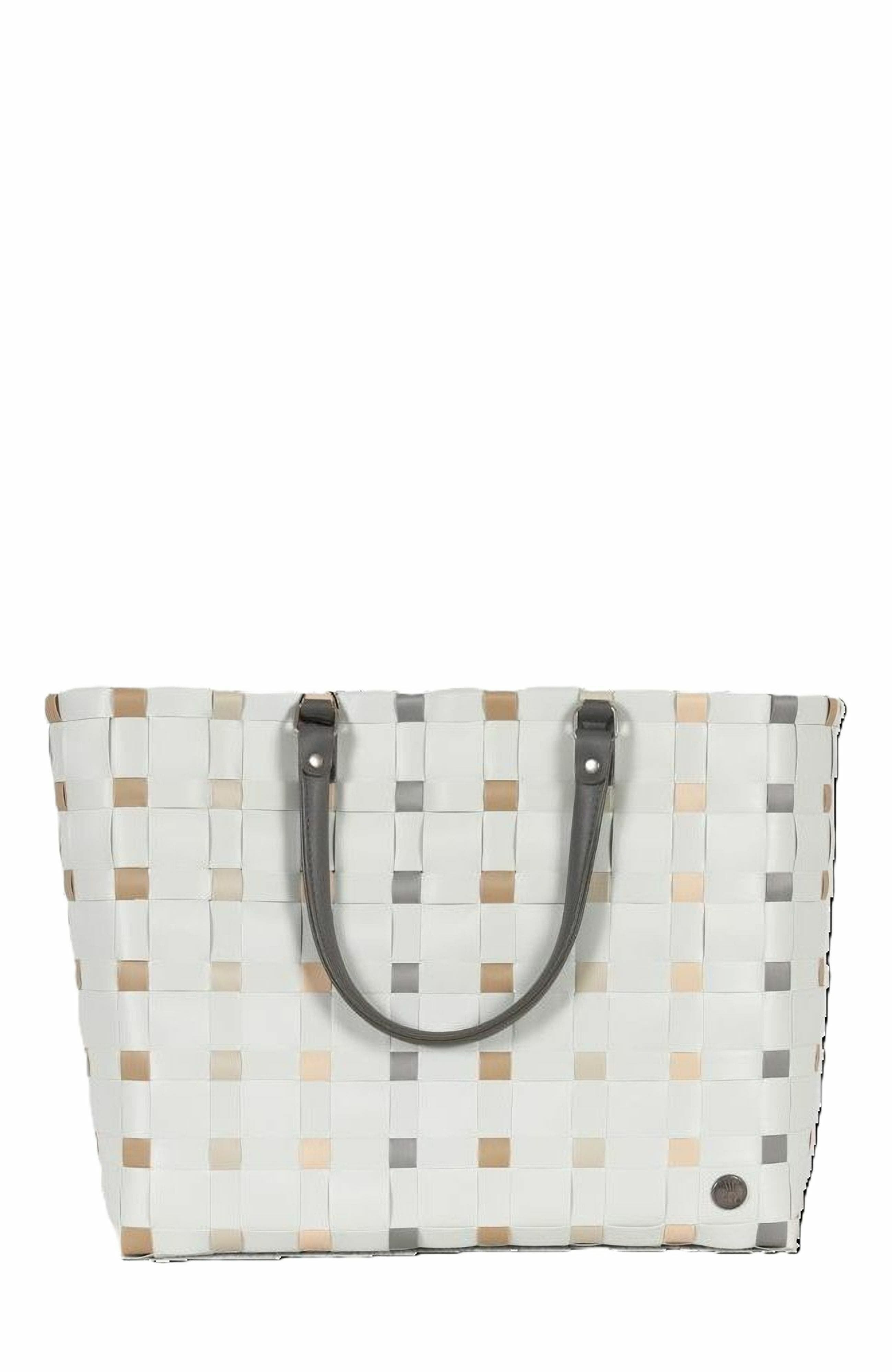 Handed By Dots Recycled Plastic Weekender Bag, Alternate, color, Misty Grey Mix