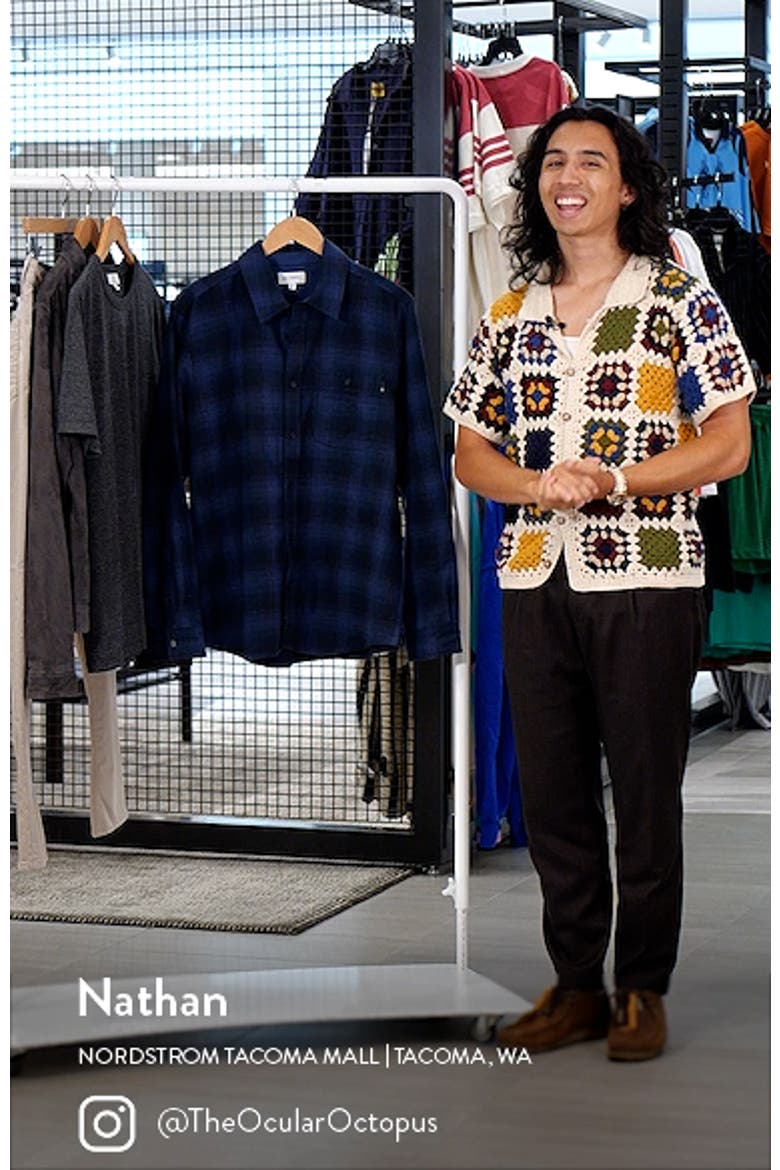 Aiden Plaid Cotton Button-Up Shirt video
