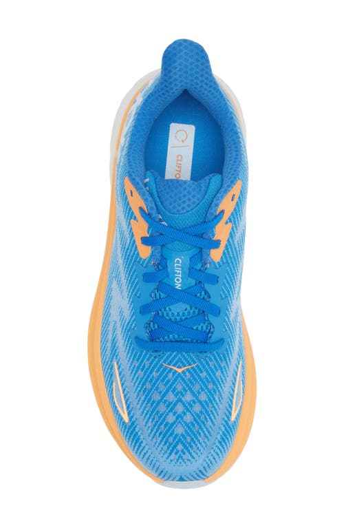 Hoka Clifton 9 Running Shoe In Blue
