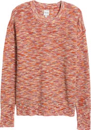 NIC+ZOE Space Dye Cotton Sweater