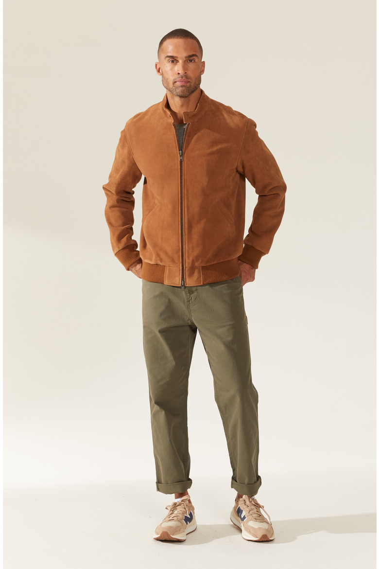 Chase Bomber Jacket, Alternate, color, Camel
