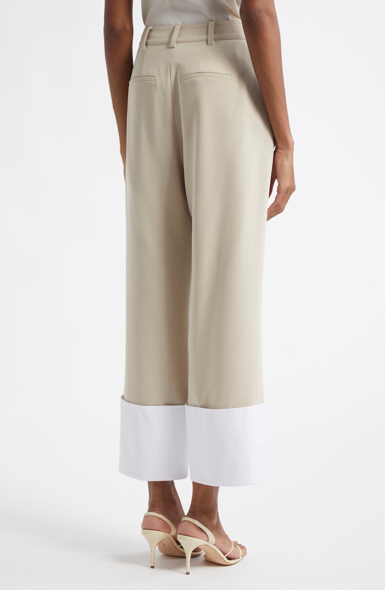 Cinq à Sept Linda Mélange Kick Flare Pants, Alternate, color, 