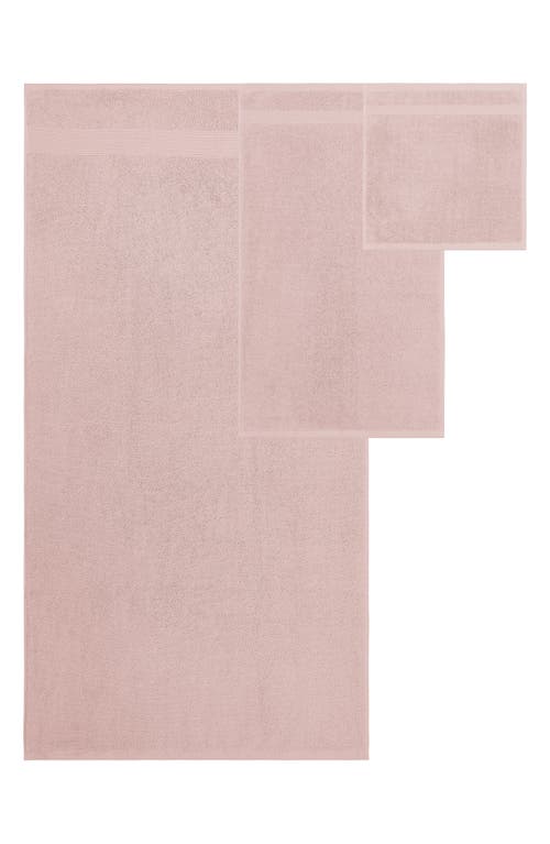 Modern Threads Zero Twist Otis Jacquard 6pc Towel Set In Pink