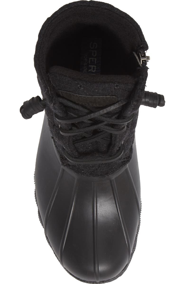 Sperry Saltwater Quilted Waterproof Rain Boot, Alternate, color,