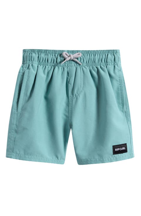 Kids' Offset Volley Swim Trunks (Toddler & Little Kid)