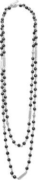 LAGOS Caviar Icon Ceramic Layered Beaded Necklace