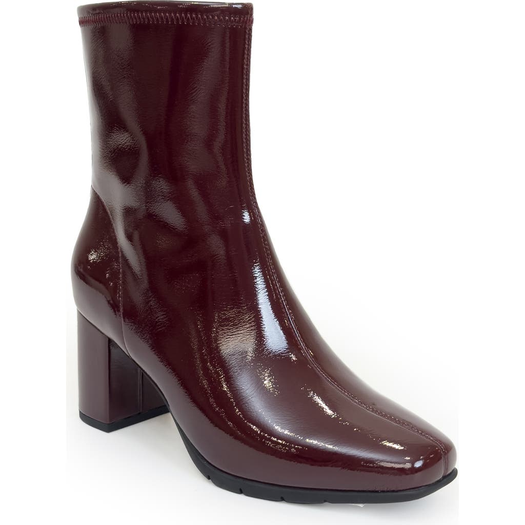 Aerosoles Miley Heeled Boot In Burgundy