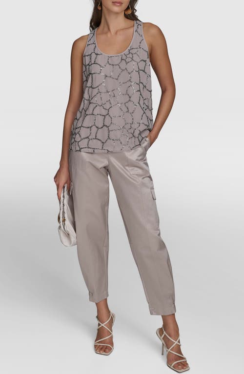 DONNA KARAN DONNA KARAN NEW YORK SEQUIN TANK 