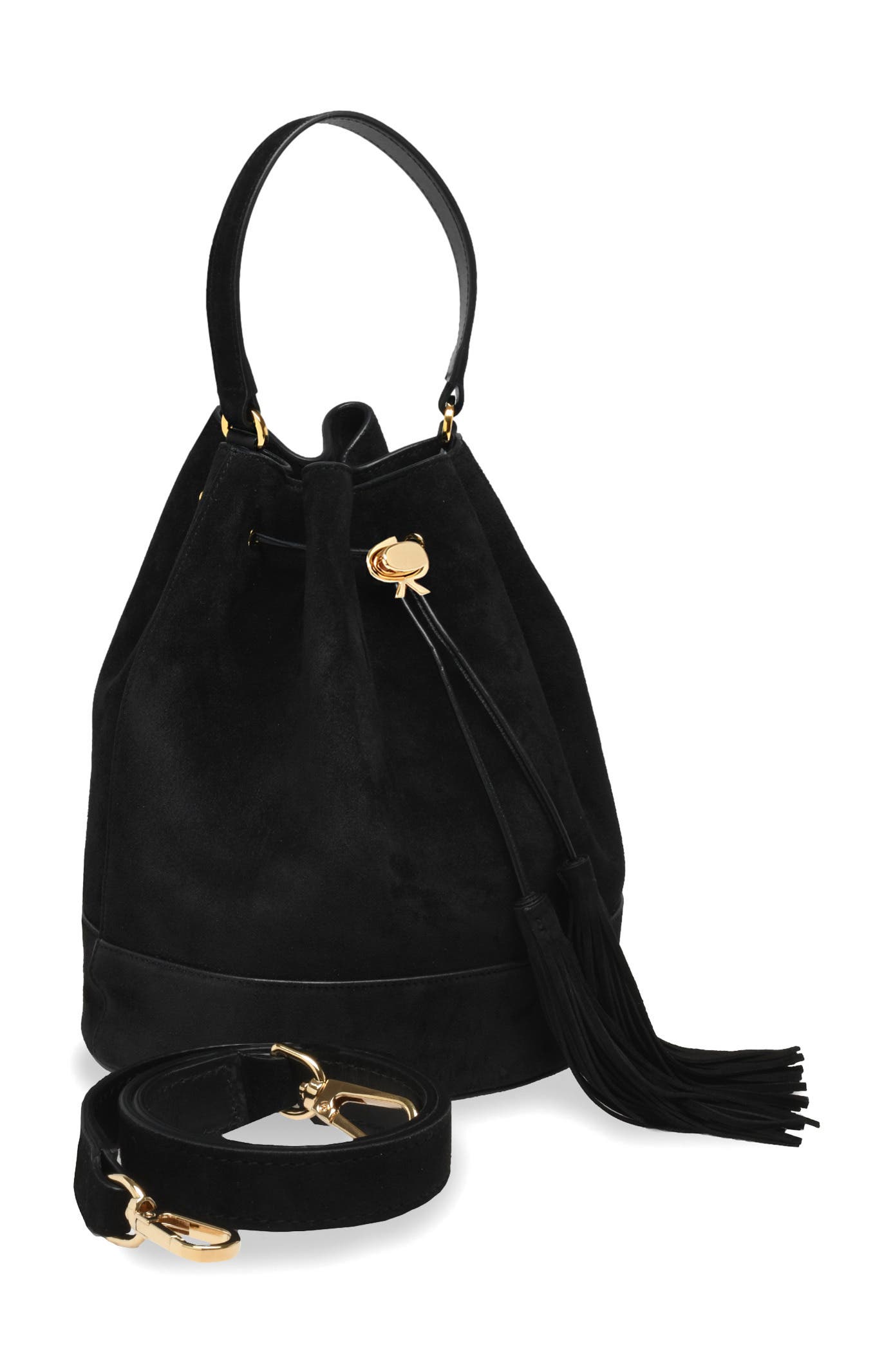 Sienna 22 Crossbody Bag, Alternate, color, Black Suede