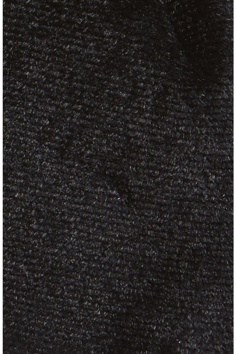 Velvet Bow Headband, Alternate, color, BLACK