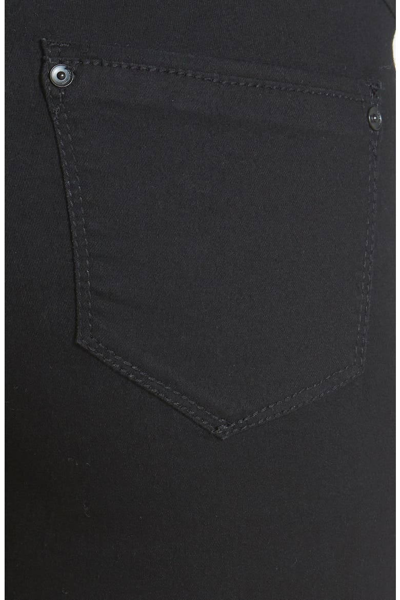 Lightweight Stretch Skinny Jeans (Nordstrom Exclusive), Alternate, color, BLACK