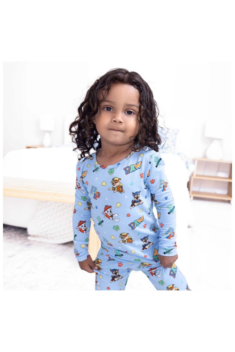 Kids' PAW Patrol Varsity Blue Set of 2 Piece Pajamas, Alternate, color, PAW Patrol: Varsity Blue