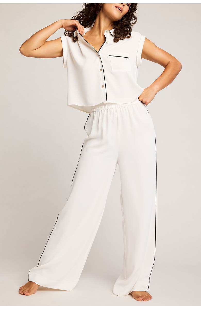 Negative Underwear Supreme Track Pant, Main, color, Ivory