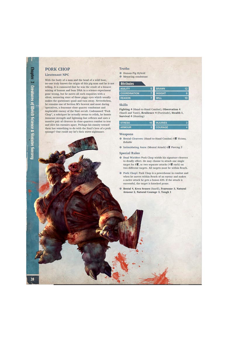 Softcover RPG Supplement Book, Alternate, color, Multicolored