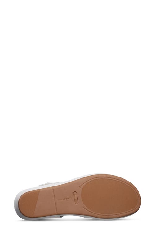 Shop Rockport Amira Wedge Sandal In Ivory