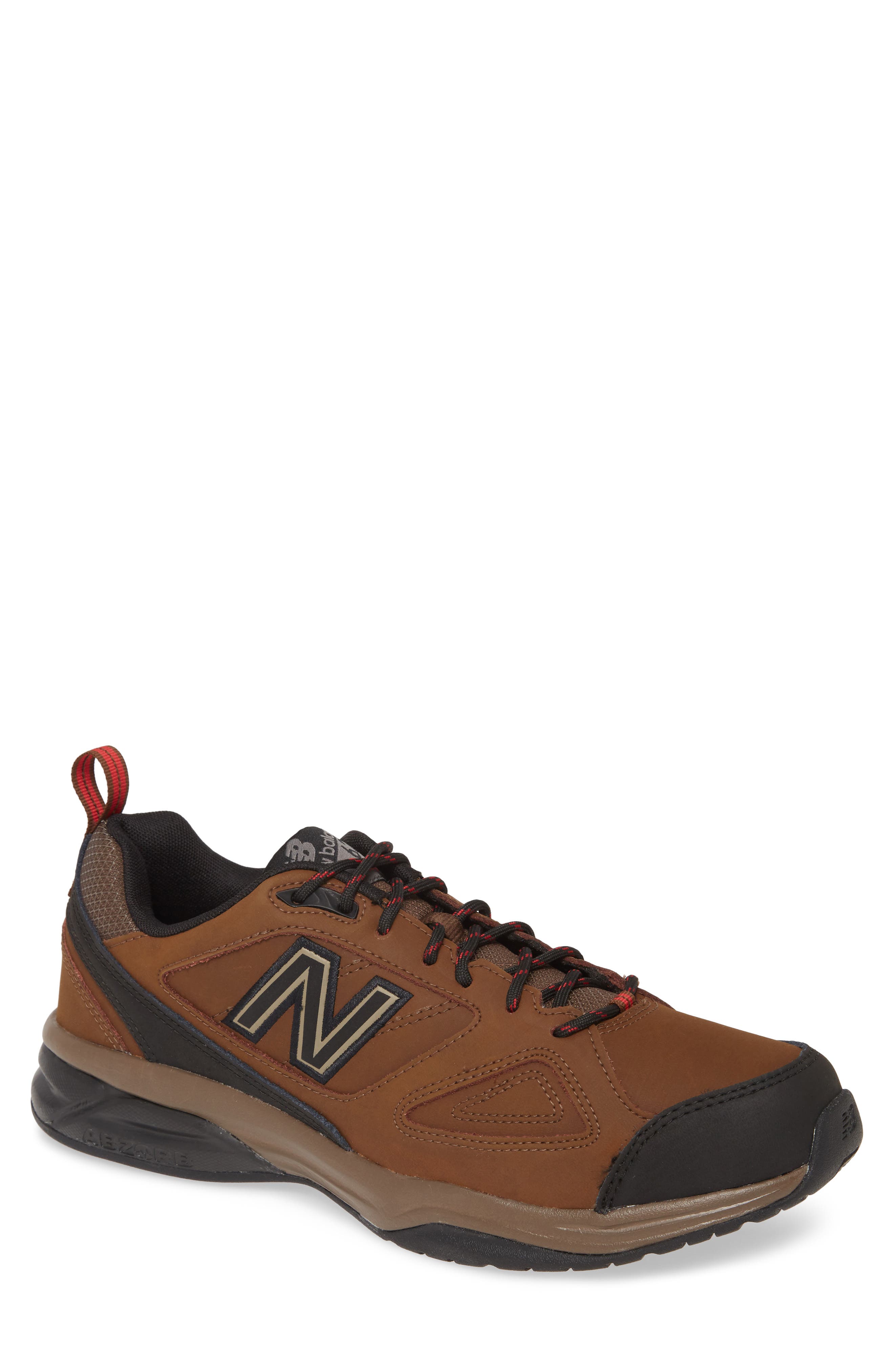 New Balance 623v3 Water Resistant Leather Training Shoe, Main, color, 