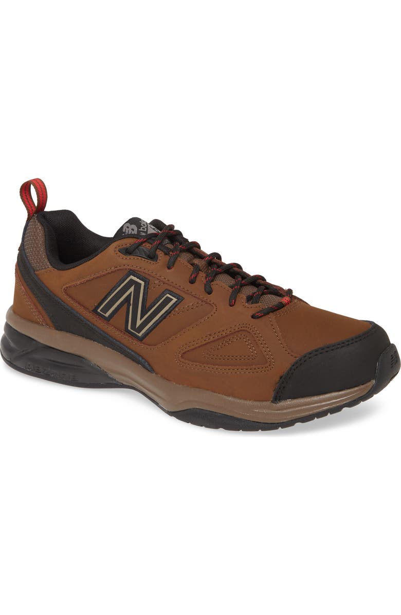 New Balance 623v3 Water Resistant Leather Training Shoe, Main, color,