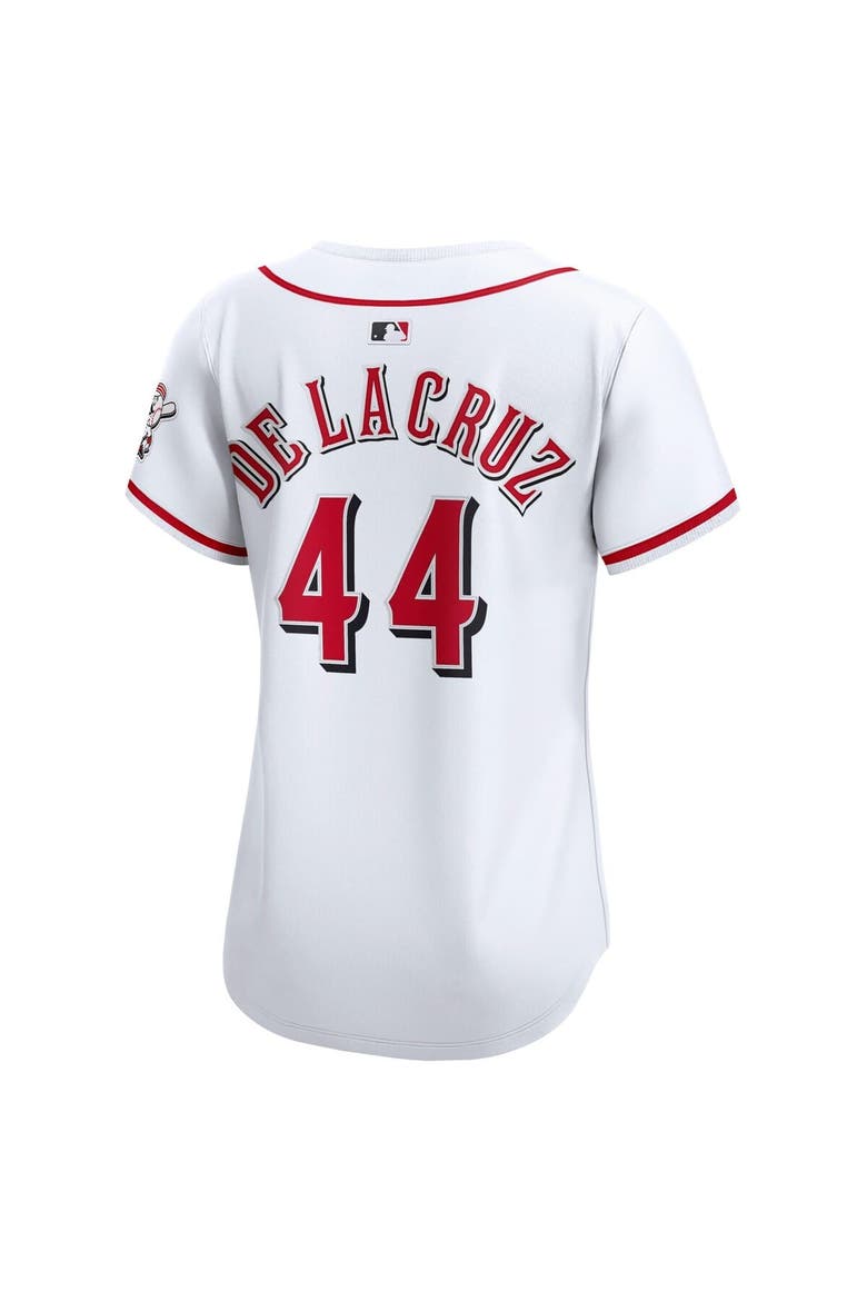 Women's Nike Elly De La Cruz White Cincinnati Reds Home Limited Player Jersey, Alternate, color, White