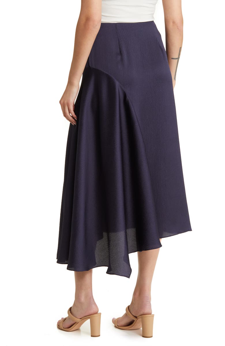 Ted Baker London Francic Waterfall Satin Skirt, Alternate, color,