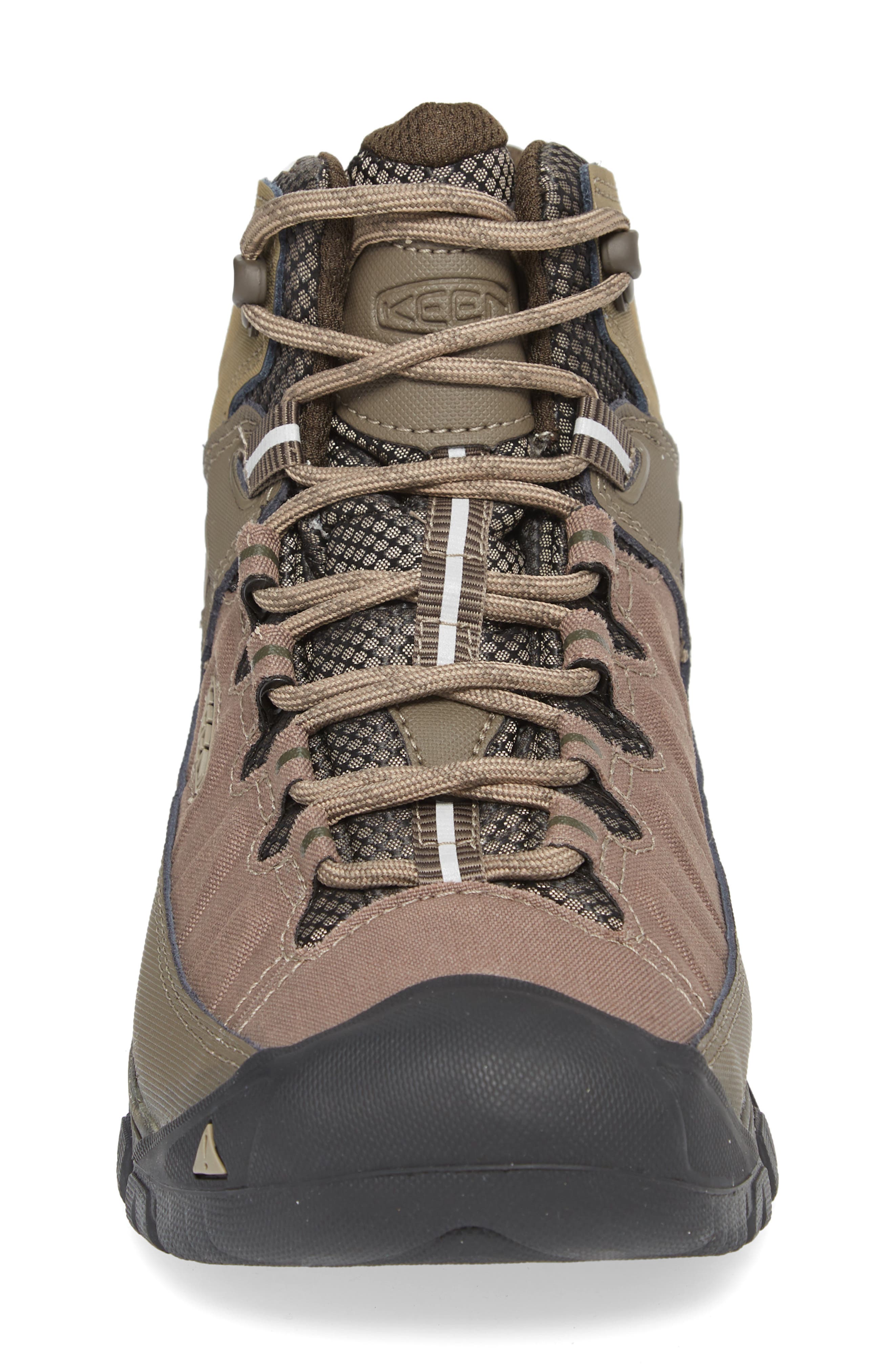 Targhee EXP Mid Waterproof Hiking Boot, Alternate, color, BUNGEE CORD/BRINDLE