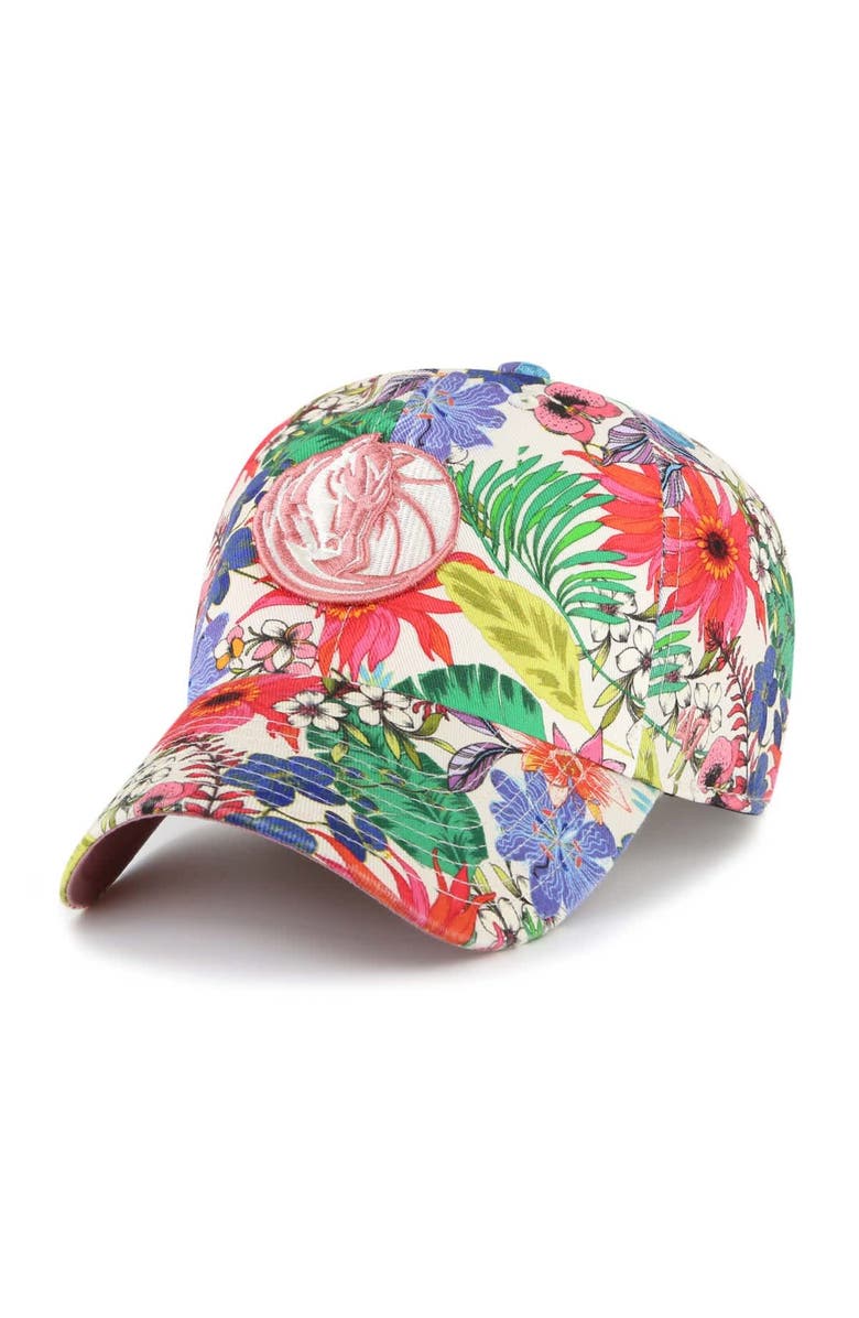 '47 Women's '47  Cream Dallas Mavericks Pollinator Clean Up Adjustable Hat, Main, color, Cream