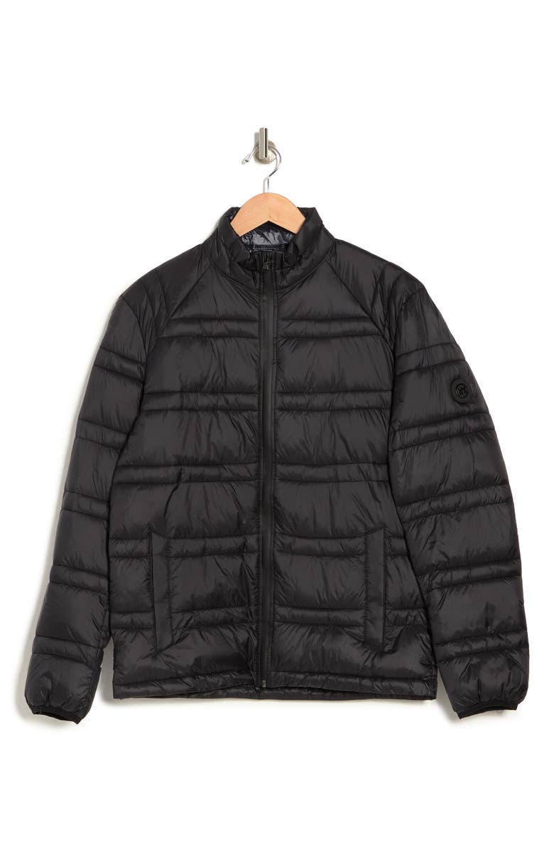 Michael Kors Variegated Water Resistant Quilted Jacket, Alternate, color,