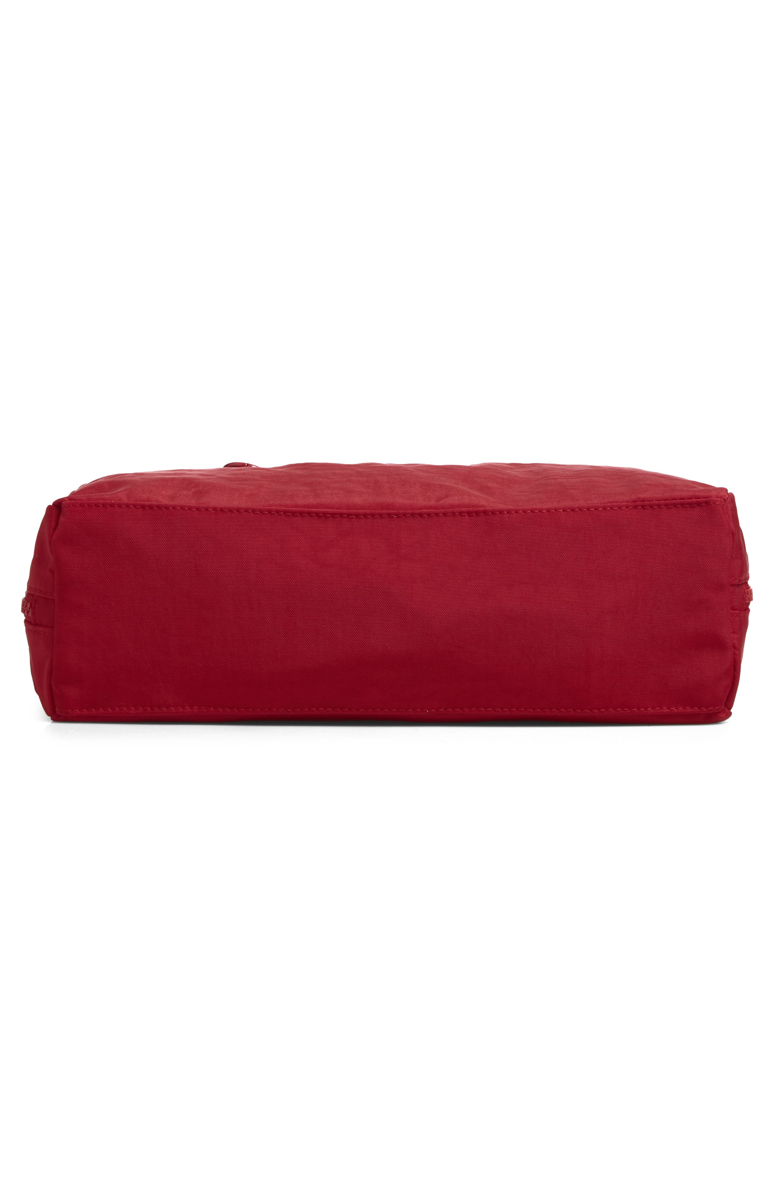 Nylon Bowler Bag, Alternate, color, CHERRY