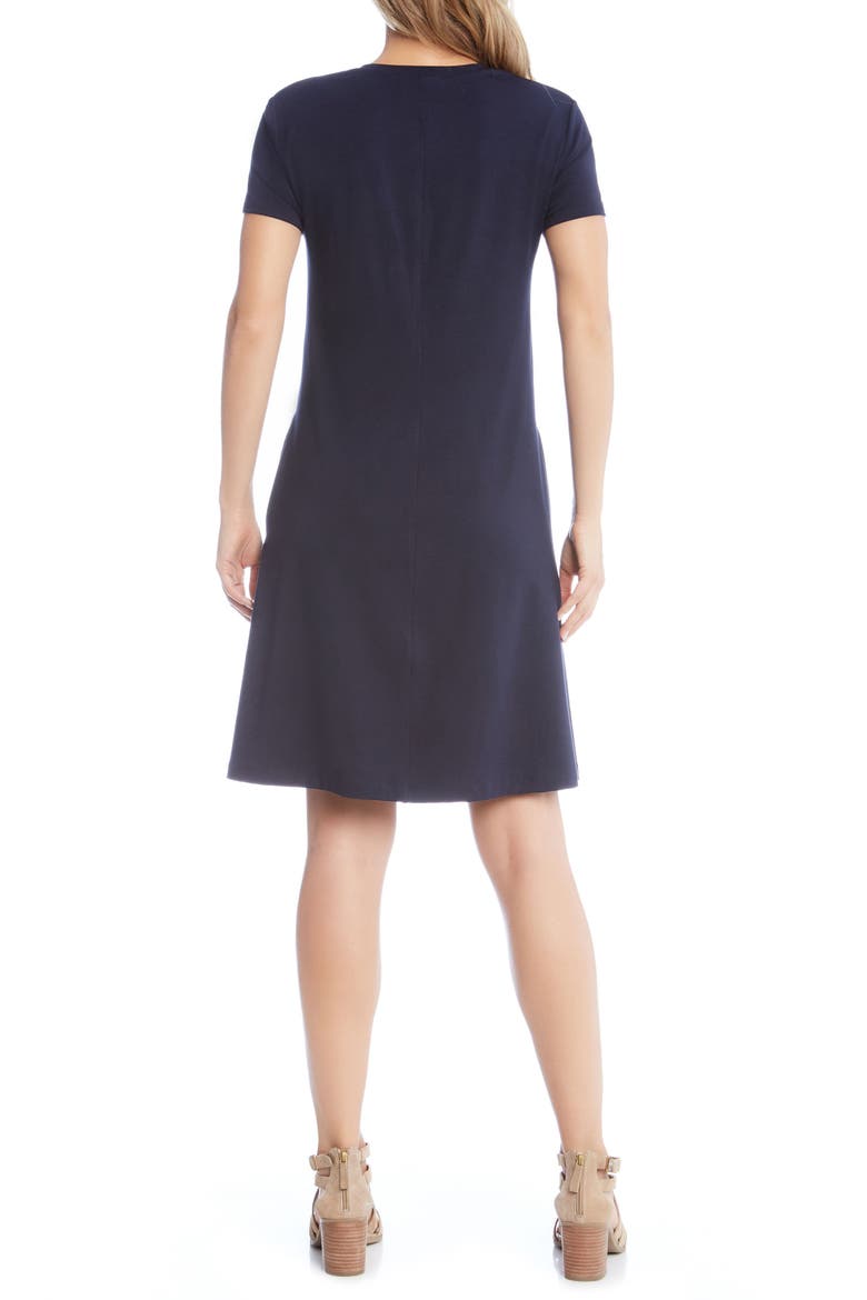 Quinn Pocket Shift Dress, Alternate, color, NAVY